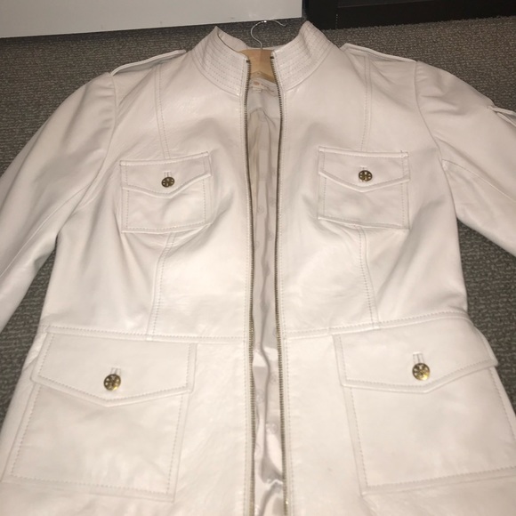 Tory Burch Leather Biker Jacket - Picture 7 of 16